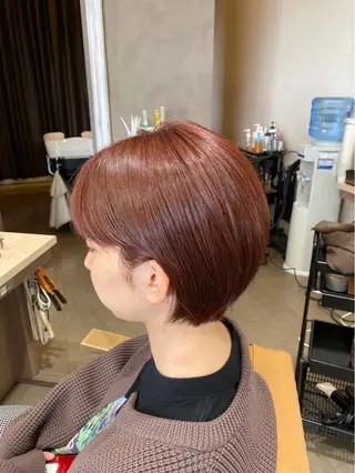 カラー 森川 颯香のヘアスタイル