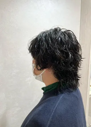 パーマ メンズ 瀬野凌介/メンズ カット/パーマのヘアスタイル