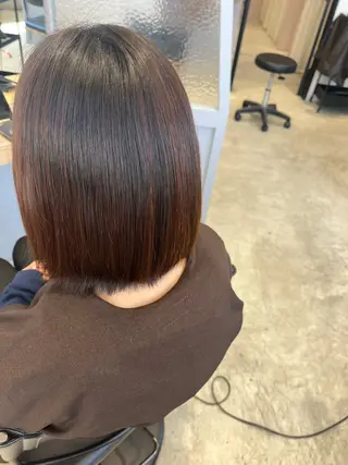 福島 果音のヘアスタイル
