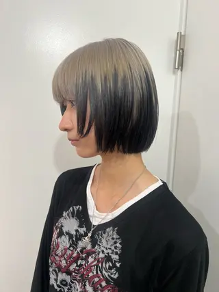 ショート 💥ウルフカット デザインあんな💥のヘアスタイル