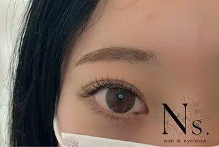マツエク・マツパ Ns.nail &eyebrow所属・Ns.nail& eyebrow南瑠華のマツエク・マツパデザイン