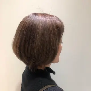 ショート カラー 🥀似合わせ🥀 柔らかカラー・タイトのヘアスタイル