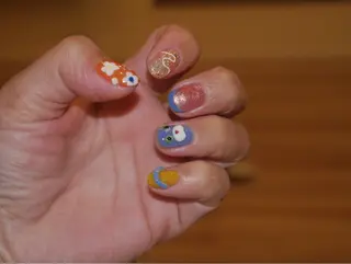 ネイル 𐂃 colorer𐂃のネイルデザイン