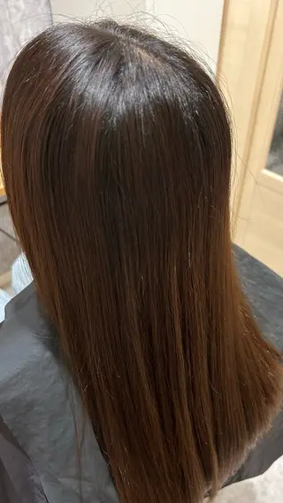 ロング 似合わせ 顔周りYUUGAのヘアスタイル