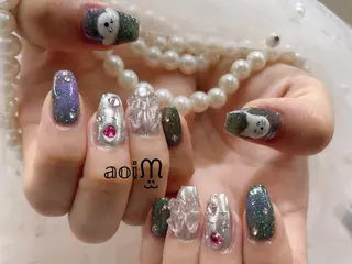 ネイル 葵うさぎ AIのネイルデザイン