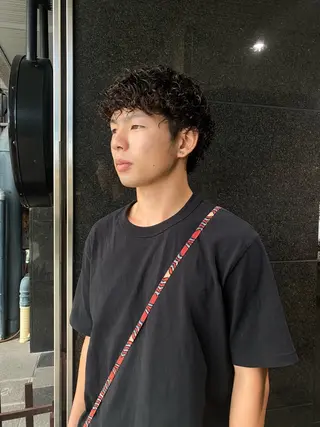 パーマ メンズ 松村明門/メンズ カット/メンズパーマのヘアスタイル