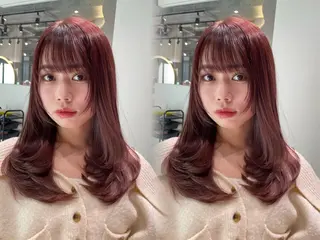 ロング 縮毛矯正/髪質改善 🌟本郷壮一郎のヘアスタイル