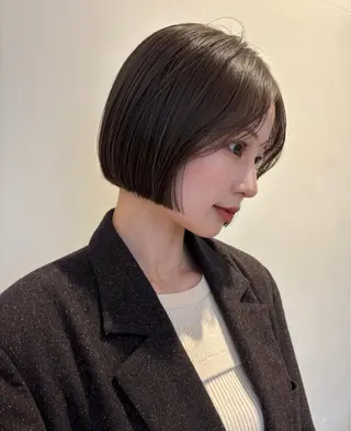 ショート トリコヘアサロン 新井千智のヘアスタイル