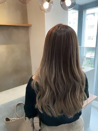 ロング カラー 小川 舜人のヘアスタイル