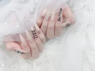 ネイル MoMoA Nail ネイル長さ出し専門店のネイルデザイン