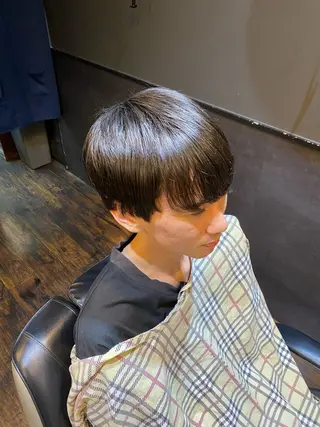 ミディアム メンズ 🌟夜から通える🌟 メンズ専門店長RENのヘアスタイル