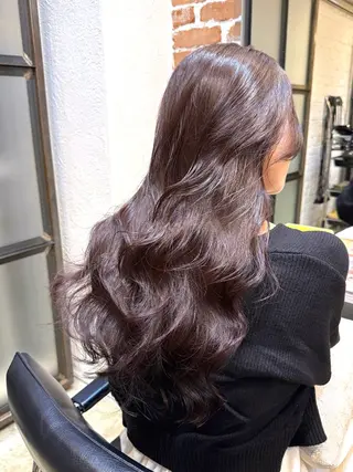 ロング パーマ 吉田 光佑のヘアスタイル