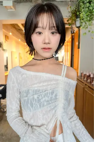 ショート カラー レイヤー／似合わせ TAKUYAのヘアスタイル