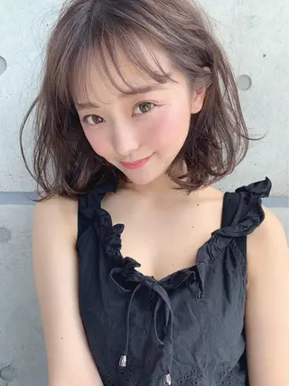 ミディアム カラー 🩰透明感カラー♡ UTA🩰のヘアスタイル