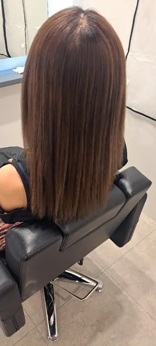 ロング 髪質改善ストレート♥ JUN🐱のヘアスタイル