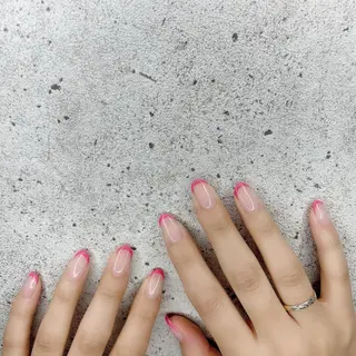 ミディアム カラー パーマ ヘアアレンジ メンズ キッズ ネイル マツエク・マツパ Salon Ｋのネイルデザイン