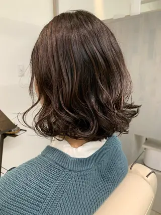 ミディアム ヘアアレンジ 垢抜け 雰囲気アップ ふにゅう ののかのヘアスタイル