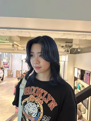 カラー ヘアアレンジ ネイル ハイトーン特化 pepe🎀のヘアスタイル