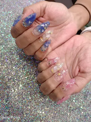 ミディアム ネイル 《LB》ラブリエ Nail&eyeのマツエク・マツパデザイン