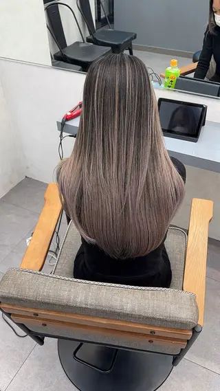 ロング カラー モデル募集 🟡SUMIKAのヘアスタイル