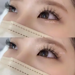 マツエク・マツパ 宮﨑 咲のマツエク・マツパデザイン
