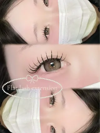 マツエク・マツパ 大阪梅田 SAKI 韓国風束感まつ毛のマツエク・マツパデザイン