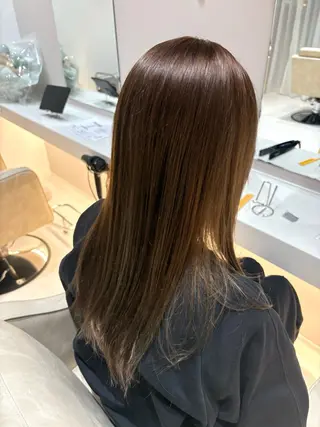 セミロング 💛カラーモデル💛 MIZUKIのヘアスタイル