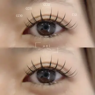 マツエク・マツパ Minamidani yukiのマツエク・マツパデザイン