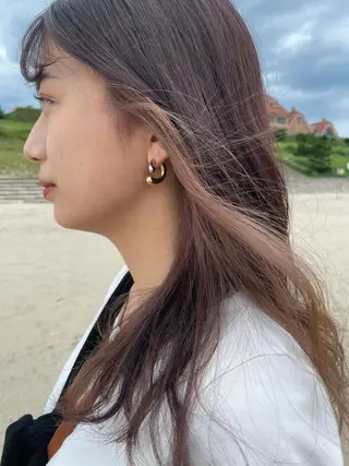 カラー サ チのヘアスタイル