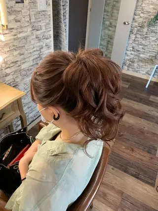 ヘアアレンジ hair make  Lucciのヘアスタイル