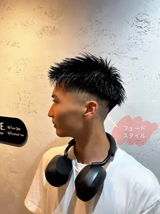 ショート メンズ 小嵩 峻平のヘアスタイル