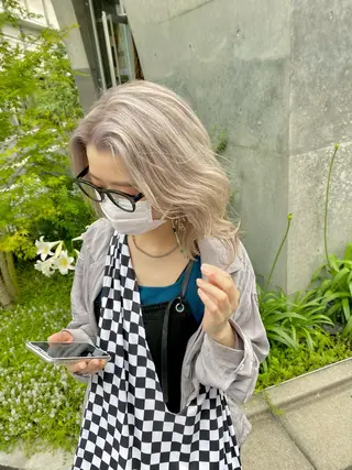 セミロング 舟山 瑛太郎のヘアスタイル