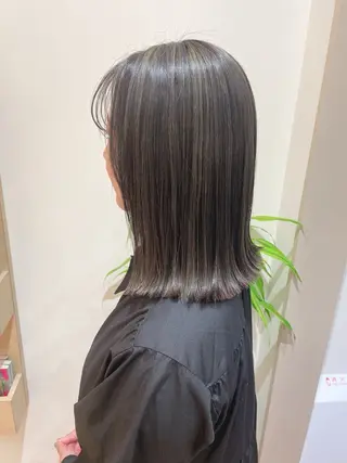 ミディアム カラー 🤍美髪改善職人🤍 高橋　臣介 店長のヘアスタイル