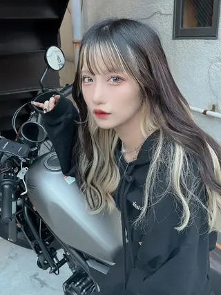セミロング カラー パーマ ヘアアレンジ 韓国ヘア×2way 🇰🇷和知拓郎のヘアスタイル