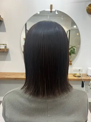 ミディアム カラー Sayaka サヤカのヘアスタイル