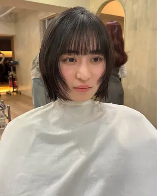 ショート LOAVE  表参道 レイヤー　kahoのヘアスタイル