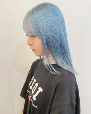 ミディアム 清家 浩貴のヘアスタイル