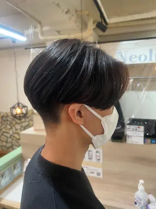 ミディアム パーマ メンズ メンズカットパーマ ✂️ JOYAのヘアスタイル