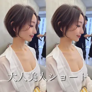 ショート lond strada所属・🌟モテ髪ショート 🌟店長 津賀涼のヘアスタイル