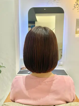 ショート カラー 似合わせスタイル🪮 🌿まなべさとみ🌿のヘアスタイル