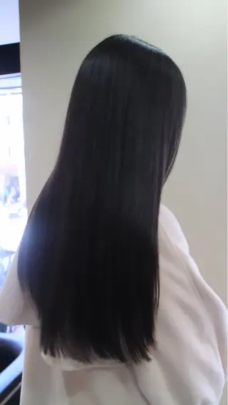 ロング カラー カーリーパーマ/ 透明ｶﾗｰ/MIKUのヘアスタイル