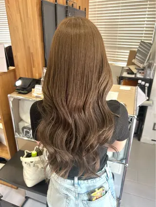 ロング 韓国ヘア ‎⟡.·KANA🐥のヘアスタイル