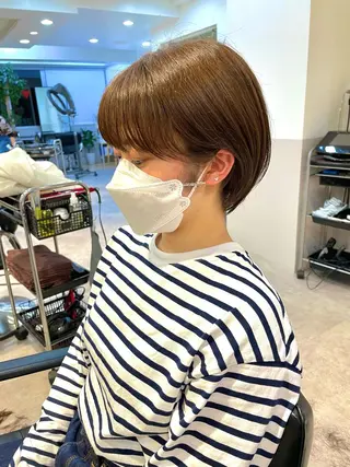 ショート 木下英治/ボブ ショート銀座のヘアスタイル