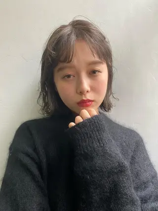 ショート パーマ 低ダメージパーマ ケアパーマ/武田明大のヘアスタイル