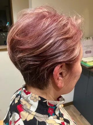 ショート カラー Ray hair 春日部のヘアスタイル