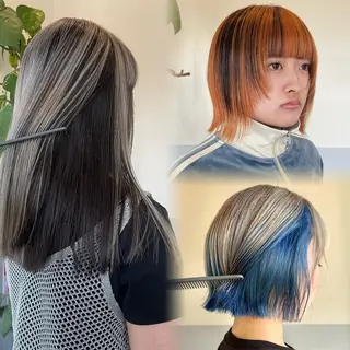 カラー ノエ/ 縮毛矯正/高岳のヘアスタイル