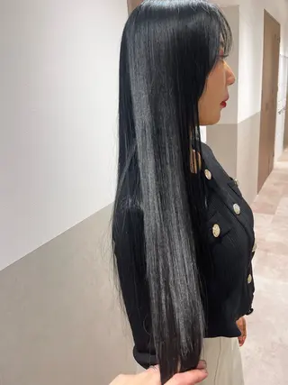 ロング カラー 🍀ナガヤマ ヒデアキ🍀のヘアスタイル