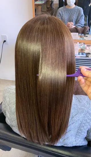 ロング 平野 朋未のヘアスタイル