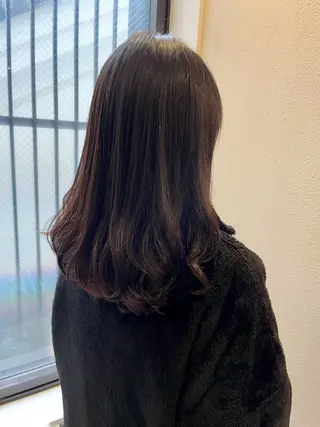 ロング パーマ 中村 佳歩のヘアスタイル