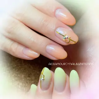 ネイル ネイル/耳つぼ /新ホワイトニングのネイルデザイン